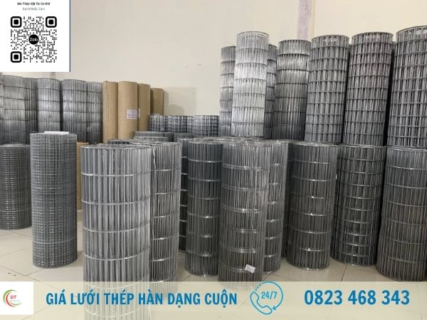 báo giá lưới thép hàn dạng cuộn