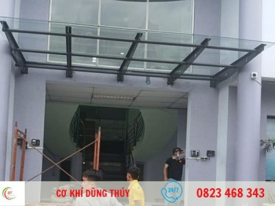 Mái Sảnh Kính Cường Lực