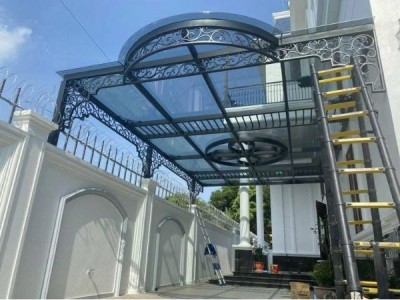 Mái Hiên Sắt Mỹ Thuật Mẫu 04