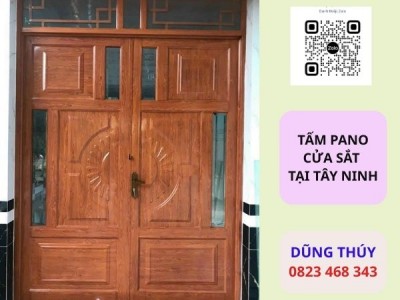  Tấm Pano Cửa Sắt Tại Tây Ninh – Giải Pháp Thi Công Nhanh Cho Cửa Sắt 
