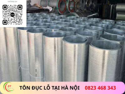 Tôn Đục Lỗ Tại Hà Nội – Gia Công Theo Yêu Cầu, Báo Giá Mới Nhất